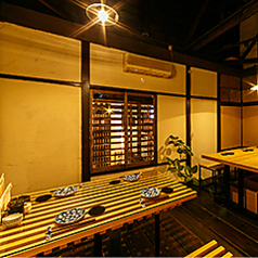 個室では接待や記念日、そして掘りごたつ席・テーブル席ではご宴会に最適です！