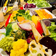充実のサラダバー