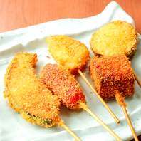 ご宴会メニューも盛り沢山◎串揚げ1本88円(税込)～！