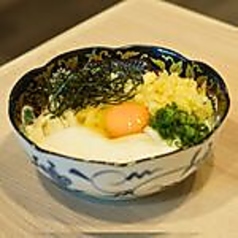 釜玉とろろ芋うどん