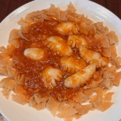 イカのチリソース
