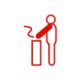 【屋外喫煙所あり】店外に喫煙スペースをご用意。喫煙される方も安心です。