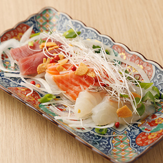 三種鮮魚のカルパッチョ