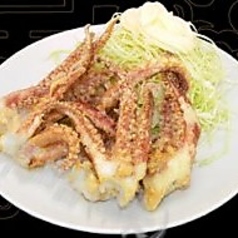 イカゲソ揚げ