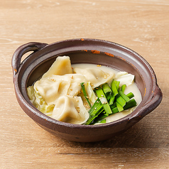 白い炊き餃子