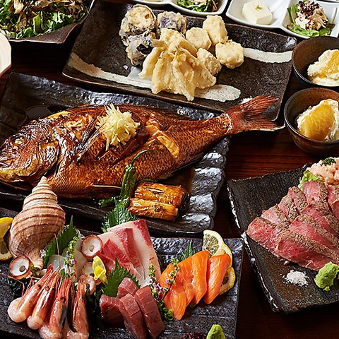 大満足の120分飲み放題コースは5500円から！福島でご宴会なら《和食DINING優彩》へ！
