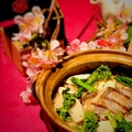 料理メニュー写真 春ニシンと筍と菜の花の土鍋ご飯