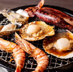 海鮮とジンギスカン 鮮炙(せんじゃく)のコース写真