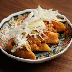 肉味噌厚揚げ