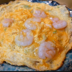 海老だらけの海老オム炒飯