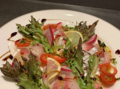 料理メニュー写真&nbsp;旬魚のカルパッチョ