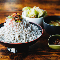 釜揚げしらす丼