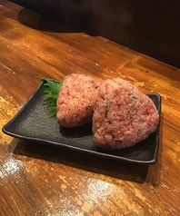 紅生姜と大葉の焼きおにぎり