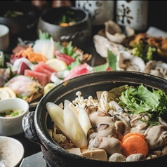 【完全個室】徳島阿波尾鶏の水炊き×旬の海鮮 和食郷土料理 いち藤 浜松町本店のコース写真