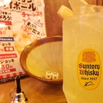 当店には面白いメニューがたくさんあります。チンチロリンハイボールでチャレンジしてみるのもあり