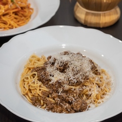 【パスタ】お肉がゴロゴロ　ボロネーゼ