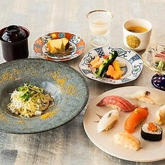 宮島鮨まいもんのコース写真