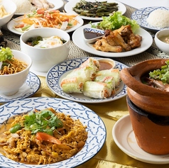 広島タイ料理 マナオのコース写真