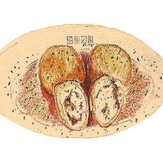 オマール海老ソースの一口ライスコロッケ