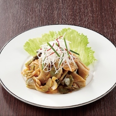 味付けザーサイのネギ添え