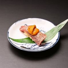 さわら/ままかり/たこ/鯛/黄ニラ/肉寿司/雲丹乗せ肉寿司
