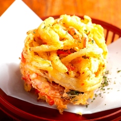 紅生姜と玉葱のかき揚げ
