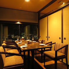 ビル最上階の21階からの仙台市内が一望できる個室もご用意！女子会やご家族連れにもオススメです。