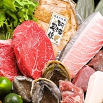 厳選食材をふんだんに使った飲み放題付きコースは4000円(税込)～。※画像は一例です。