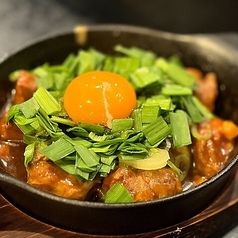 本気のレバ煮ラ 卵黄のせ