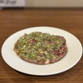 料理メニュー写真&nbsp;牛サガリのネギ塩カルパッチョ