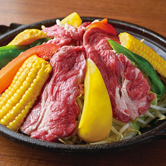 生ラムの陶板焼き