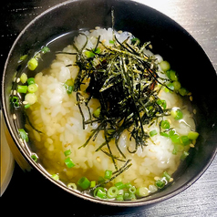 お茶漬け(鮭・梅・たこわさ)