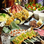 限定コース『グランドメニュー食べ飲み放題』詳しくはコース一覧を御覧下さい。