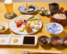 日本酒と串揚げ NANAYA 銀座のコース写真