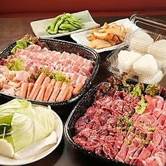 手ぶらBBQ &ビアガーデン 天街ビアテラスのコース写真