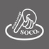 稲荷小路のカウンターBAR drink&songs SOCO ソコのロゴ