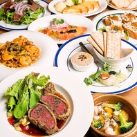 シェフのこだわりの詰まった創作料理が豊富！