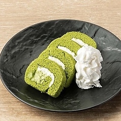 宇治抹茶ロールケーキ