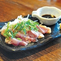 料理メニュー写真 【おすすめ】九州鶏のタタキ