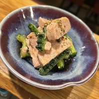 季節の恵み溢れる手作りの一品料理