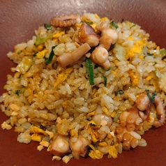蛸の炒飯 大蒜風味