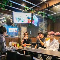 ゆったりと寛げるお席をご用意◎長時間滞在でも疲れない