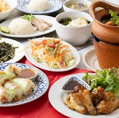 広島タイ料理 マナオのコース写真