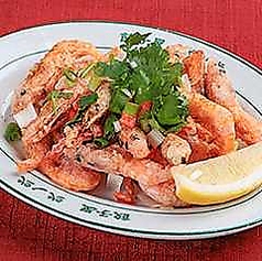 小エビの唐揚げ