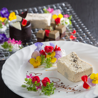 大切な日を演出！デザートプレートプレートで感動◎