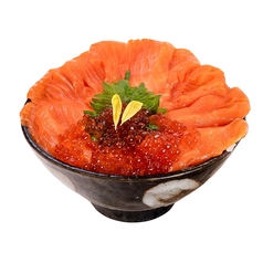 サーモン親子丼