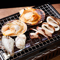 【浜焼き】四条烏丸の中心街で浜焼きを食す