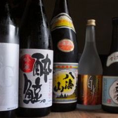 自慢の地酒を豊富にご用意