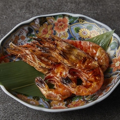 赤海老の塩焼き 3尾