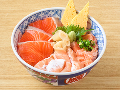 サーモン丼